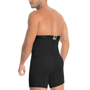 Fajate 11079 Men's High Waist Short Girdle (Flat Fabric)