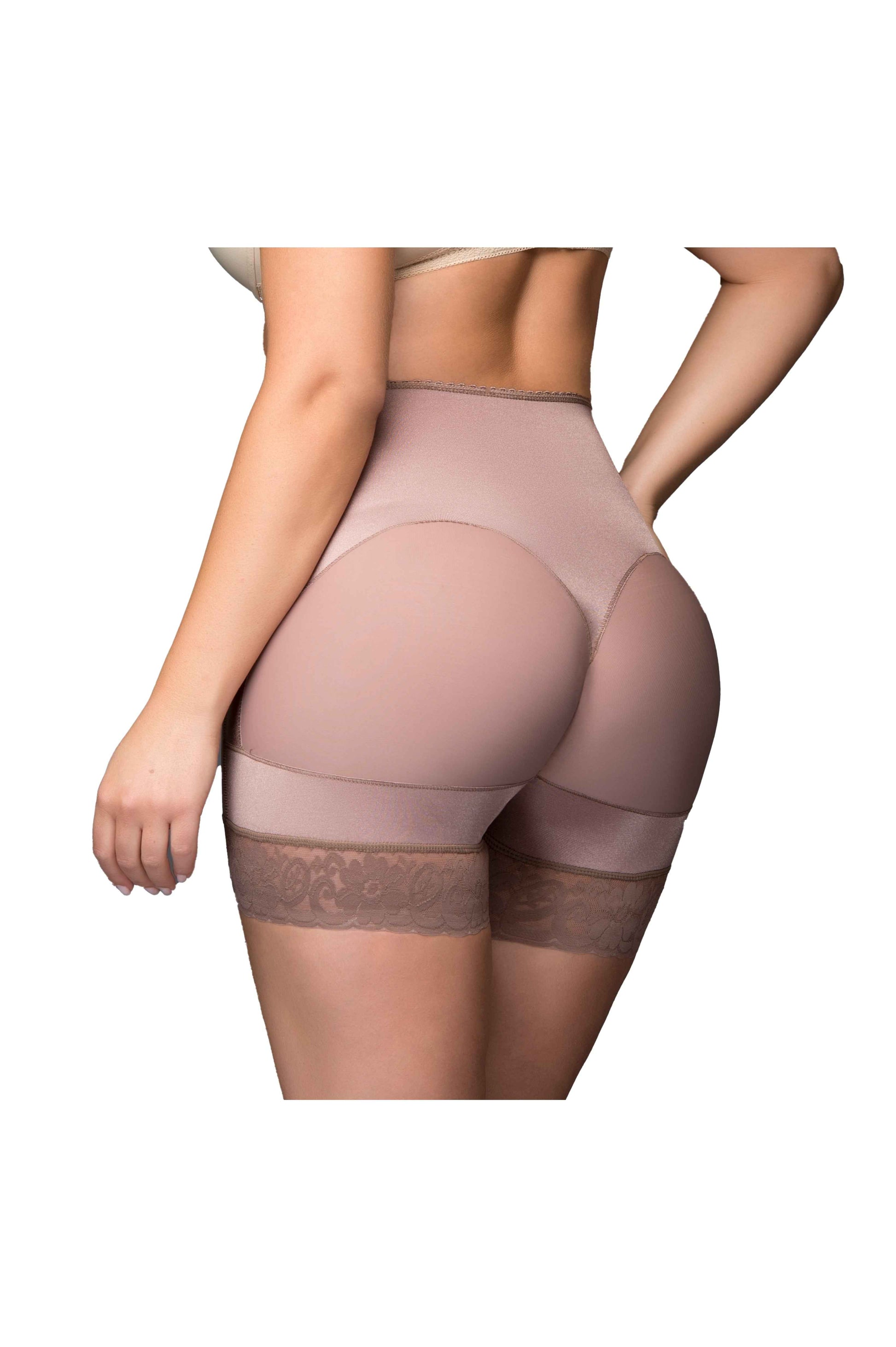 Fajate 11116 - Medium compression short - High waist - Butt lifter