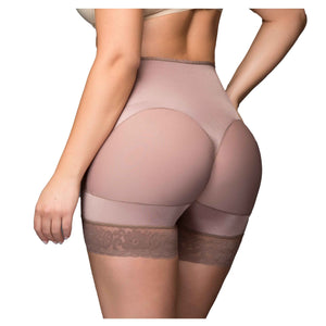 Fajate 11116 - Medium compression short - High waist - Butt lifter