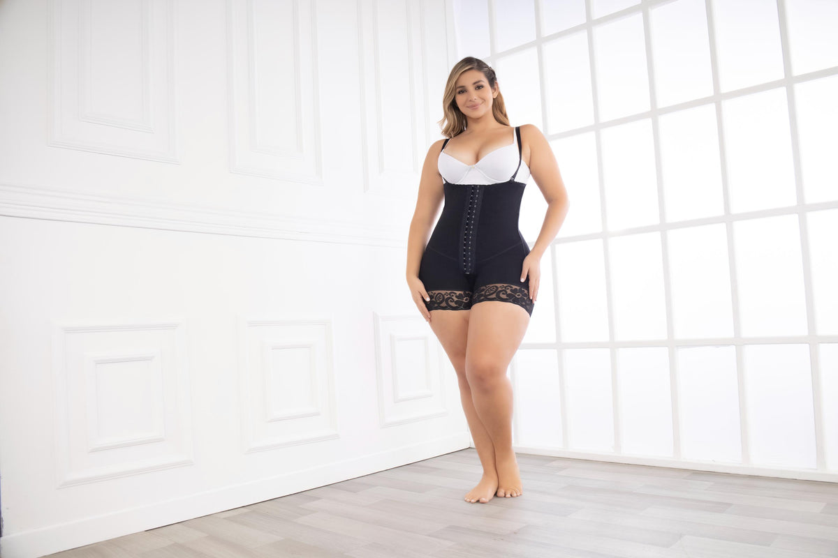 Fajate 11230 Strapless Hip hugger Compression Garment - High definition & Butt-Lift Effect