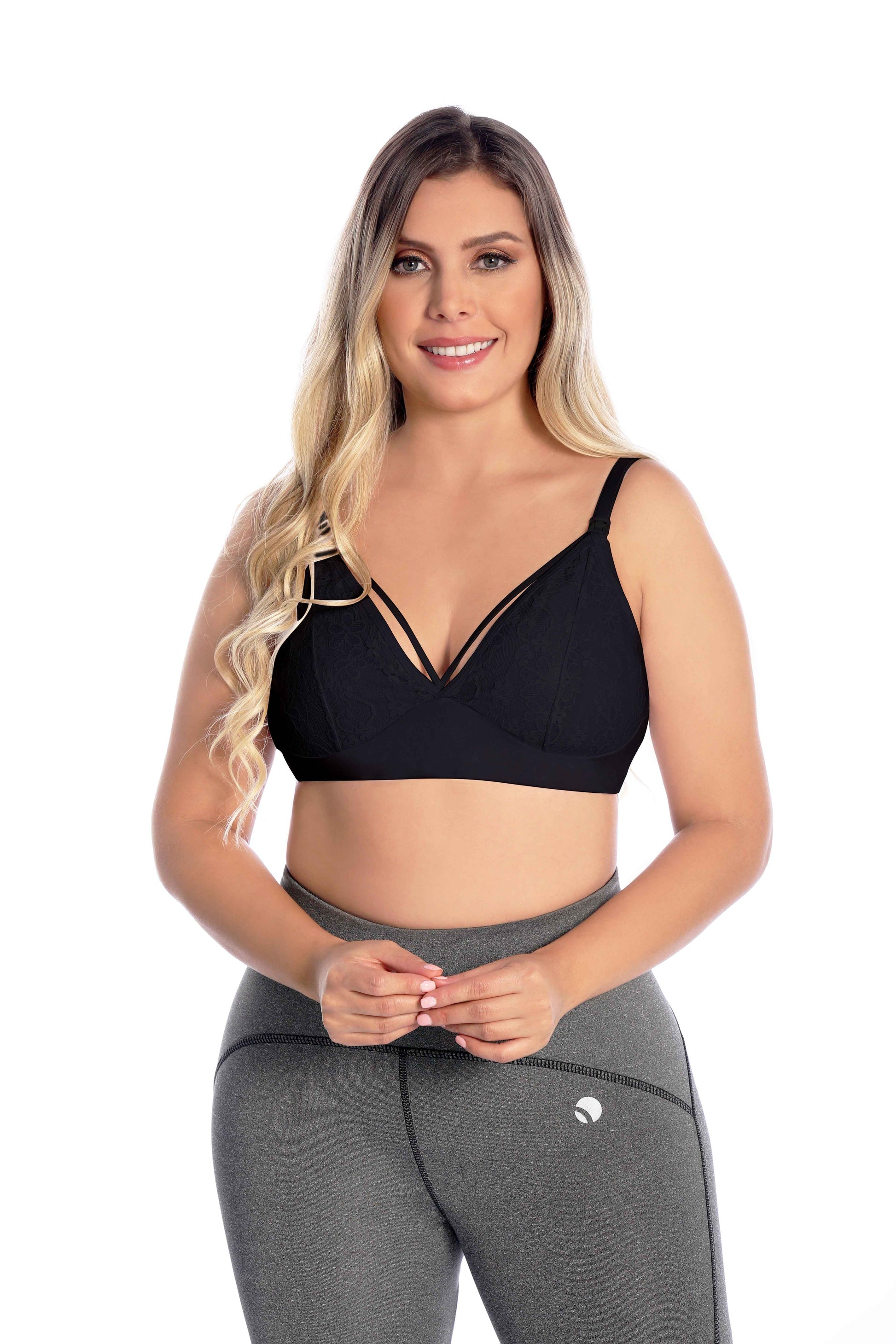 Fajate 11233 Nursing Bra w/ Snaps & Front Design