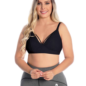 Fajate 11233 Nursing Bra w/ Snaps & Front Design