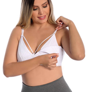 Fajate 11233 Nursing Bra w/ Snaps & Front Design