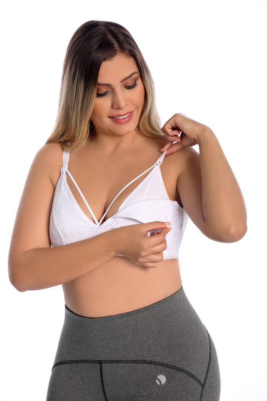 Fajate 11233 Nursing Bra w/ Snaps & Front Design