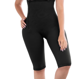 Fajate 11021 Knee-Length Compression Garment with Lateral Zipper