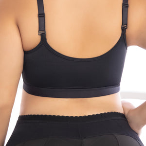Fajate 11027 Medium Compression Bra w/ Adjustable Straps