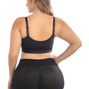 Fajate 11027 Medium Compression Bra w/ Adjustable Straps