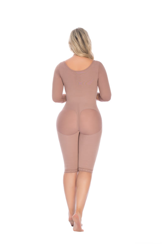 Fajate 11174 High Compression Garment w/ Sleeves & Side Zipper - Colombiana Dubai