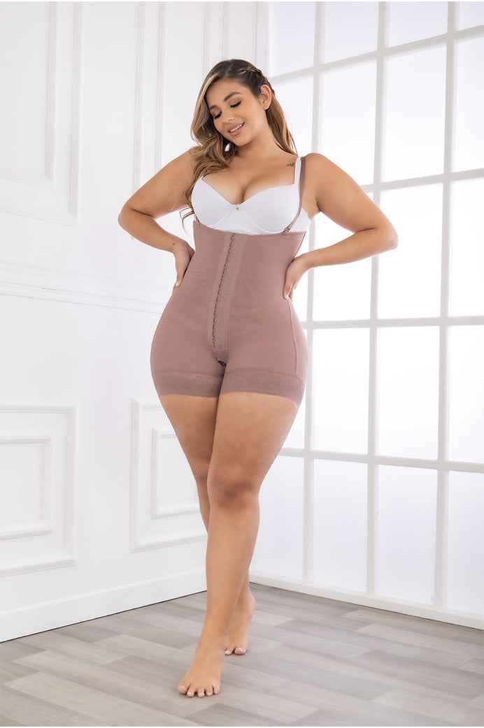 Fajate 11230 Strapless Hiphugger Compression Garment - High definition & Butt-Lift Effect