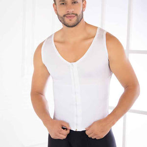 Fajate 11237 Full Coverage Compression Vest w/ Front Zipper and Lumbar Support