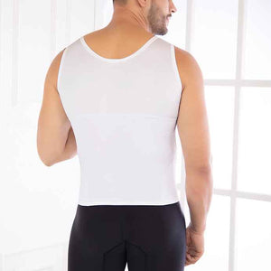 Fajate 11237 Full Coverage Compression Vest w/ Front Zipper and Lumbar Support