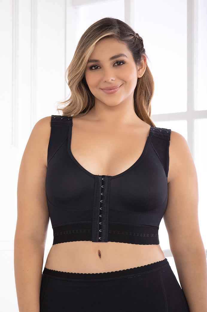 Fajate 11348 Full Coverage Sleeveless Bra w/ Adjustable Shoulder Straps