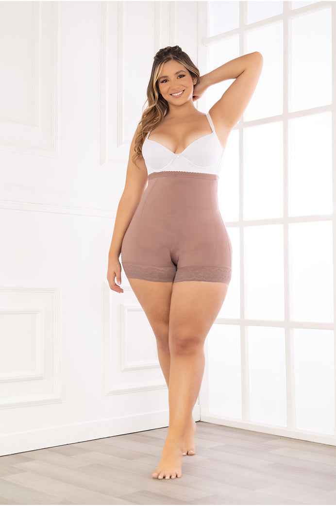 Fajate 11385 Women's high waist /Control Girdle Short