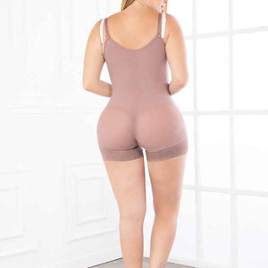 Fajate 11120 Women's Hipster Girdle w/ 3 Level Hooks For Short Torso