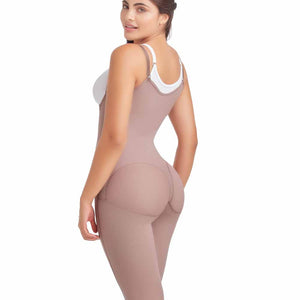 Fajate 11021 Knee-Length Compression Garment with Lateral Zipper - Colombiana Dubai